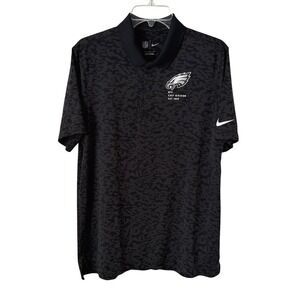 Nike NFL Philadelphia Eagles Football Performance Polo Shirt Athletic Golf Boy L